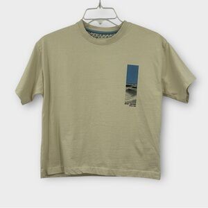 Urban Outfitters Denim & Flower Ricky Singh Cropped Tee W8